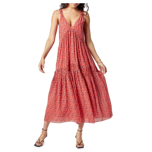 Joie Dresses & Skirts - NWT $248 JOIE TEA ROSE MAXI PRAIRIE BOHO COTTON SUMMER LINED COMFY DRESS MEDIUM